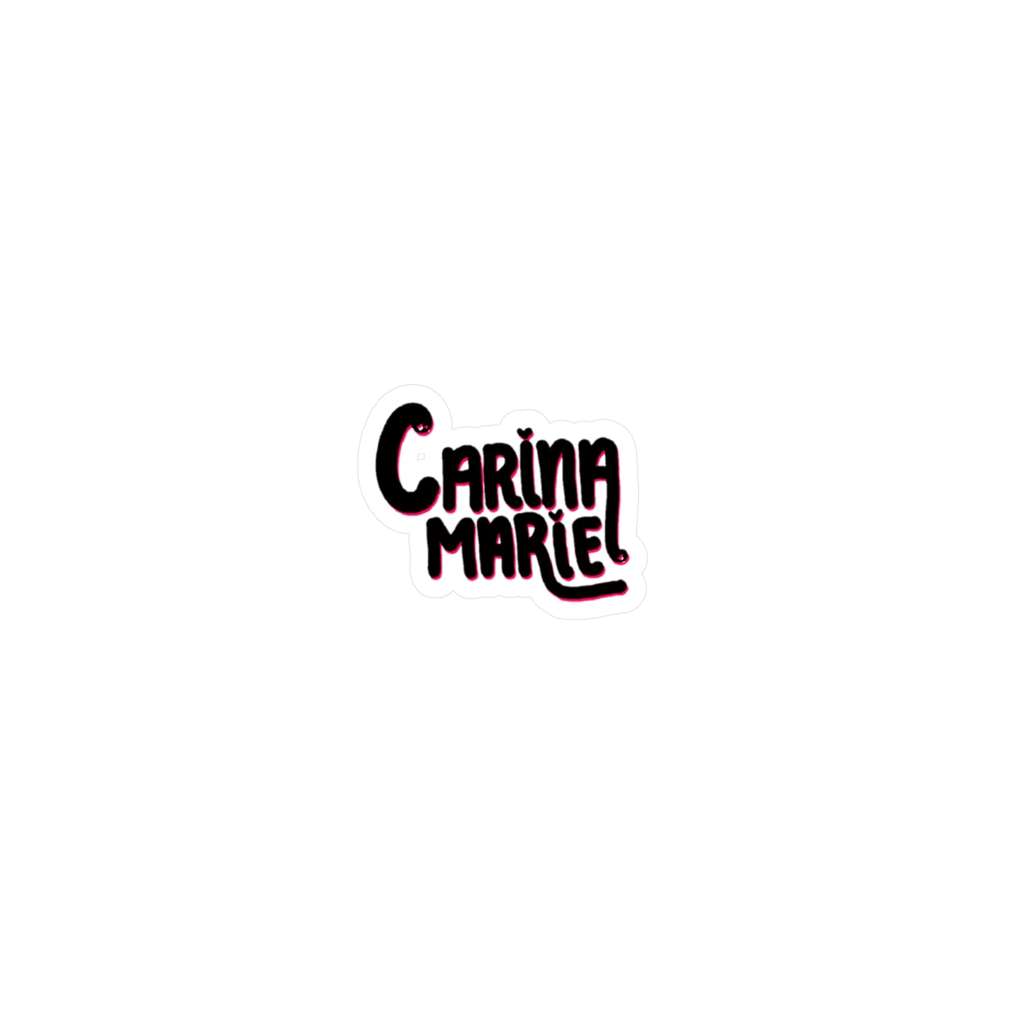 Carina Marie Logo Sticker
