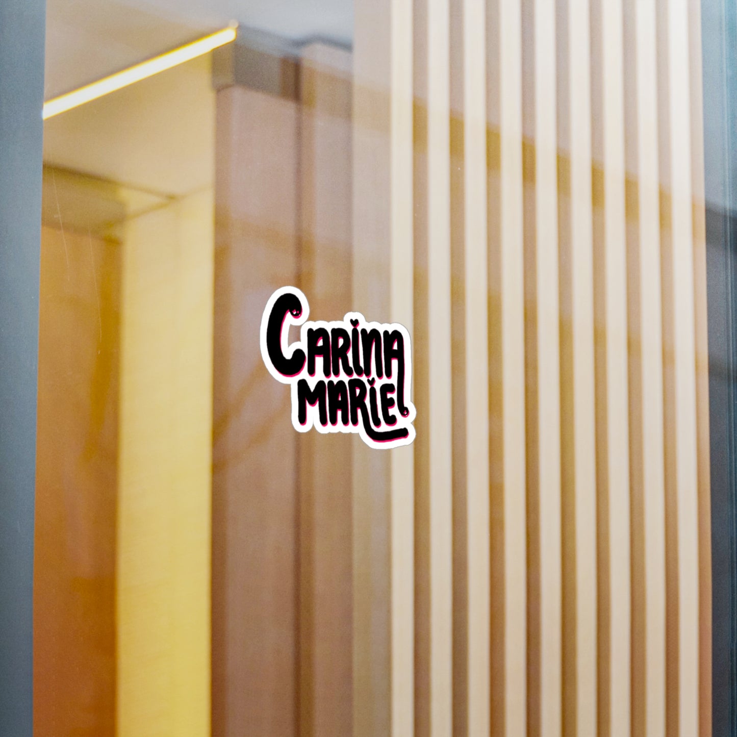 Carina Marie Logo Sticker