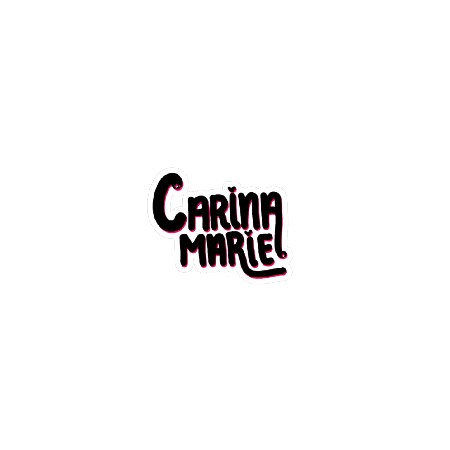 Carina Marie Logo Sticker
