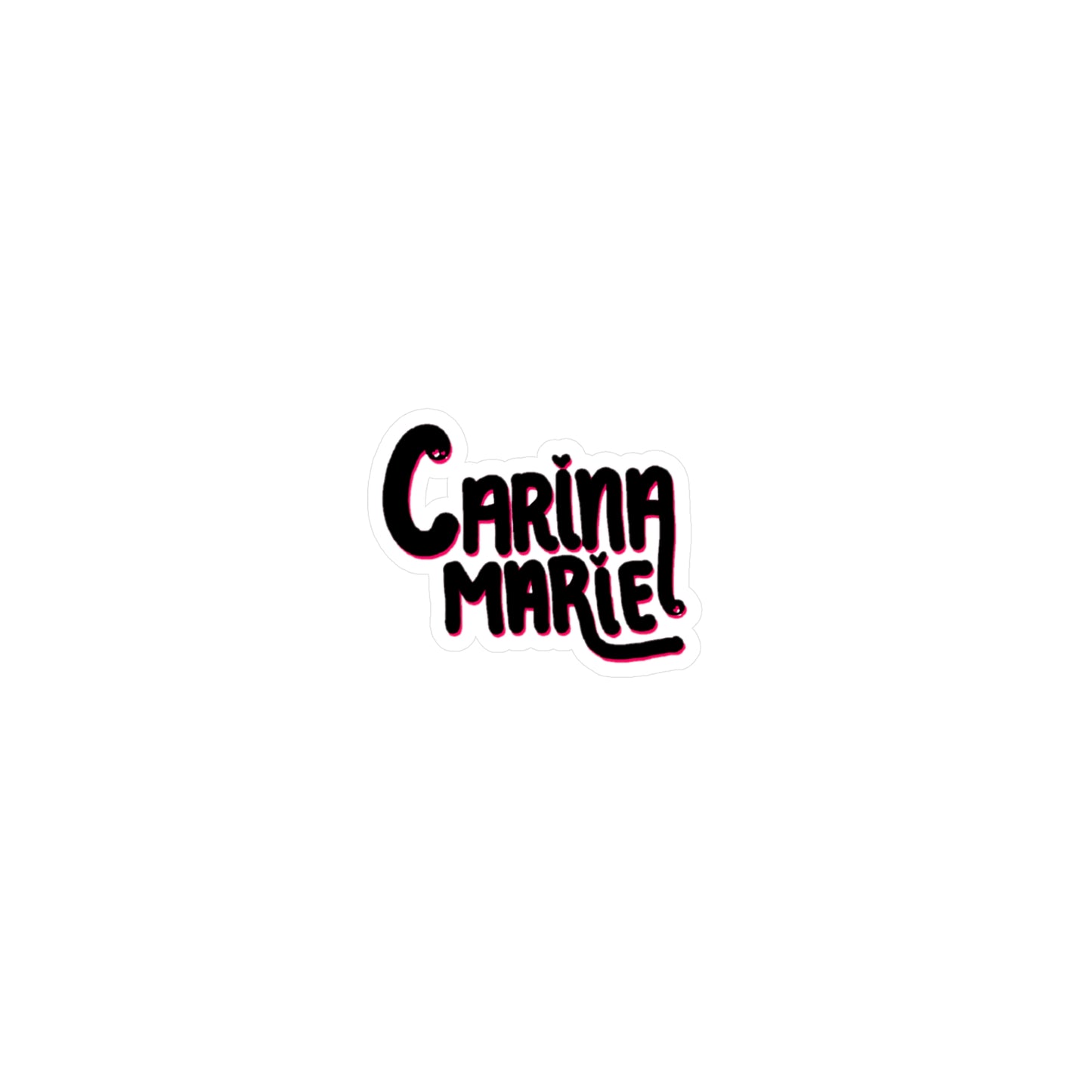 Carina Marie Logo Sticker