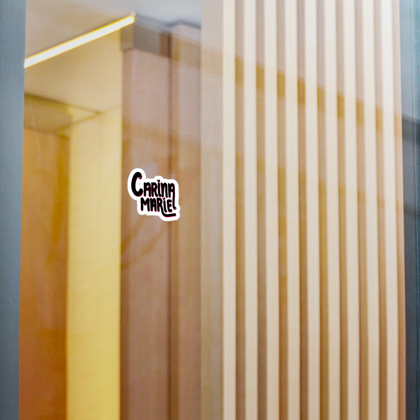 Carina Marie Logo Sticker