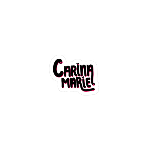 Carina Marie Logo Sticker