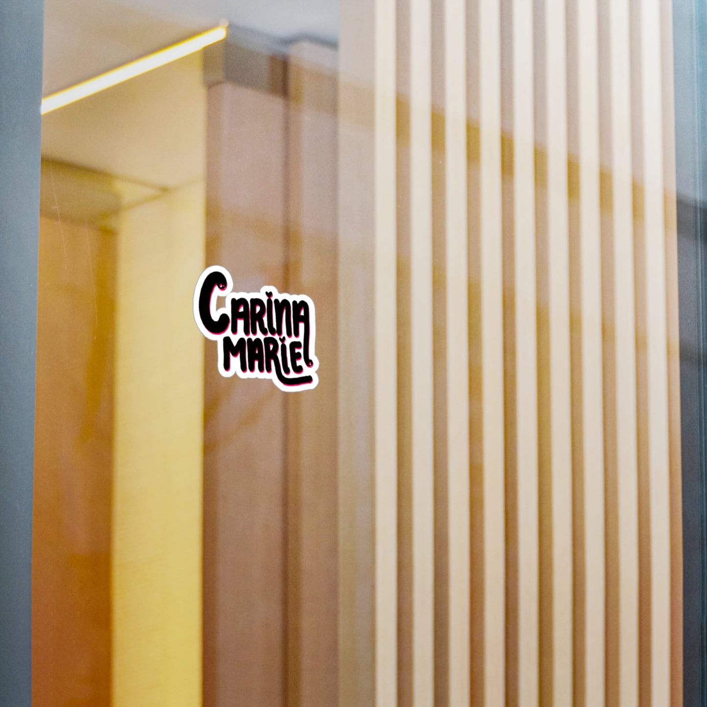Carina Marie Logo Sticker